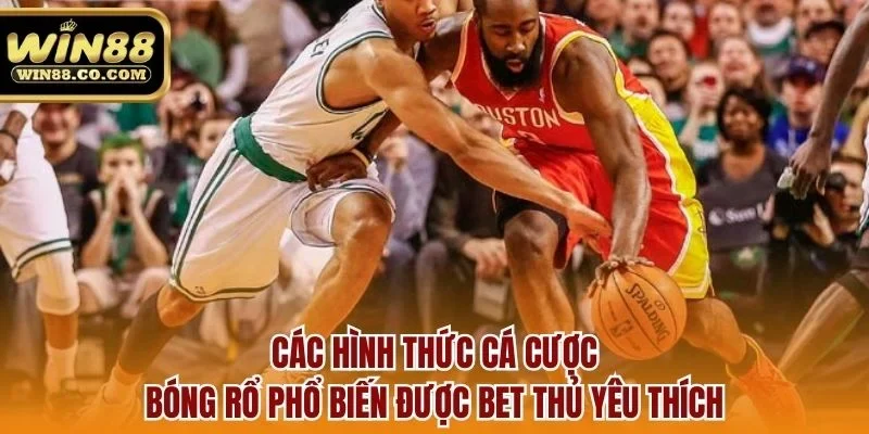 Các hình thức cá cược bóng rổ phổ biến được bet thủ yêu thích