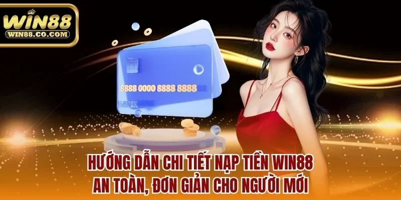 Hướng dẫn chi tiết nạp tiền Win88 an toàn, đơn giản cho người mới
