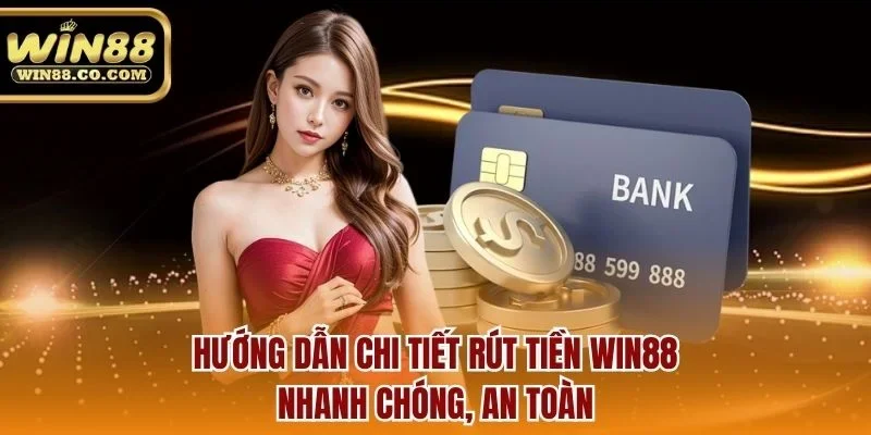 Hướng dẫn chi tiết rút tiền Win88 nhanh chóng, an toàn